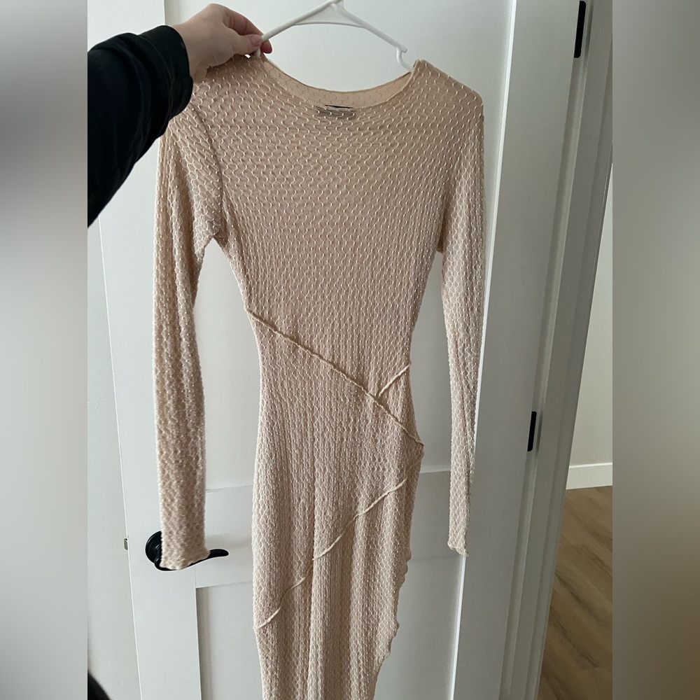 Naked Wardrobe- High Life Midi Dress